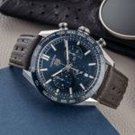 TAG Heuer Carrera CBN2A1A (Onbekend (willekeurig serienummer)) - Blauw wijzerplaat 44mm Staal (2/8)