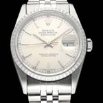 Rolex Datejust 36 16220 (1993) - Silver dial 36 mm Steel case (1/8)