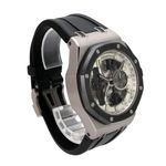 Audemars Piguet Royal Oak Offshore Tourbillon Chronograph 26387IO.OO.D002CA.01 (2014) - Silver dial 44 mm Titanium case (4/8)