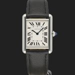 Cartier Tank WSTA0062 (2022) - Silver dial 34 mm Steel case (3/8)