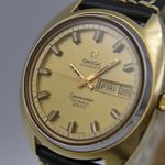 Omega Vintage Seamaster Cosmic 2000 ref. 166.131 automatic cal. 1022 gold cap vintage 70's (1972) - Goud wijzerplaat 38mm Goud/Staal (6/8)