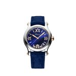 Chopard Happy Sport 278582-6012 (2024) - Blauw wijzerplaat 36mm Staal (1/1)