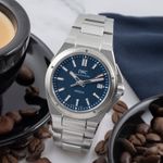 IWC Ingenieur Automatic IW323909 (Unknown (random serial)) - Blue dial 40 mm Steel case (1/8)