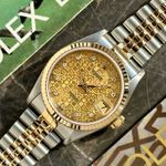 Rolex Datejust 31 68273 (1984) - Gold dial 31 mm Gold/Steel case (4/8)