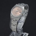 Rolex Oyster Perpetual Lady Date 79190 (2002) - Roze wijzerplaat 26mm Staal (2/7)
