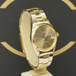 Rolex Oyster Perpetual Date 1550 (1972) - Gold dial 34 mm Steel case (3/7)