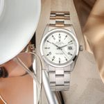 Rolex Oyster Perpetual Date 1500 (1971) - 34mm Staal (1/8)