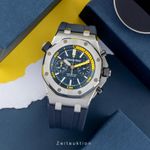 Audemars Piguet Royal Oak Offshore Diver Chronograph 26703ST.OO.A027CA.01 (Onbekend (willekeurig serienummer)) - Blauw wijzerplaat 42mm Staal (3/8)