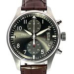 IWC Pilot Spitfire Chronograph IW387802 (2015) - Grey dial 43 mm Steel case (1/8)