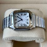 Cartier Santos WSSA0029 (2024) - Silver dial 35 mm Steel case (5/7)