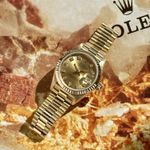 Rolex Lady-Datejust 69178G (1989) - Gold dial 26 mm Yellow Gold case (5/8)