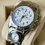 Breitling Chronomat A13050.1 (1999) - Wit wijzerplaat 45mm Staal (3/7)