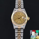Rolex Lady-Datejust 69173 (1991) - 26mm Goud/Staal (1/8)