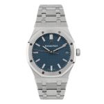 Audemars Piguet Royal Oak 15500ST.OO.1220ST.01 (2020) - Blauw wijzerplaat 41mm Staal (1/6)