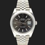 Rolex Datejust 41 126300 (2019) - Grey dial 41 mm Steel case (3/8)