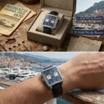 TAG Heuer Monaco Calibre 11 CAW211P.FC6356 (2015) - Blue dial 39 mm Steel case (3/8)