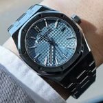 Audemars Piguet Royal Oak Selfwinding 15550ST.OO.1356ST.06 (2025) - Blue dial 37 mm Steel case (5/7)