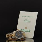 Rolex Datejust 36 16233 (1992) - Black dial 36 mm Gold/Steel case (5/7)