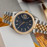 Rolex Oyster Perpetual Date 15223 (1990) - 34 mm Gold/Steel case (2/8)