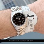 Rolex Datejust 36 16030 (1988) - Black dial 36 mm Steel case (2/8)