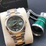 Rolex Datejust 36 126203 (2023) - Green dial 36 mm Steel case (7/8)