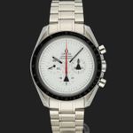 Omega Speedmaster Professional Moonwatch 311.32.42.30.04.001 (Unknown (random serial)) - White dial 42 mm Steel case (3/8)