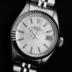 Rolex Lady-Datejust 6917 (1979) - Zilver wijzerplaat 26mm Staal (3/8)