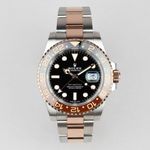 Rolex GMT-Master II 126711CHNR (2021) - Zwart wijzerplaat 40mm Goud/Staal (1/8)