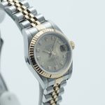 Rolex Lady-Datejust 69173 (1996) - Champagne dial 26 mm Gold/Steel case (3/8)