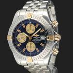 Breitling Chronomat Evolution B13356 (2007) - Zwart wijzerplaat 44mm Staal (1/8)