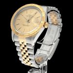 Rolex Datejust Turn-O-Graph 16263 (1991) - Champagne dial 36 mm Gold/Steel case (5/8)