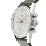 TAG Heuer Carrera CS3110 (2002) - Silver dial 36 mm Steel case (6/8)