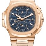 Patek Philippe Nautilus 5990/1R-001 (2022) - Blue dial 41 mm Rose Gold case (1/1)