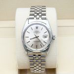 Rolex Datejust 1601 (1963) - Zilver wijzerplaat 36mm Staal (3/8)