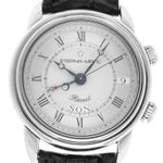 Eterna Unknown 680.8504 (1988) - Zilver wijzerplaat 37mm Staal (1/8)