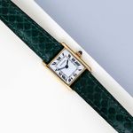 Cartier Tank Louis Cartier 6711 (Onbekend (willekeurig serienummer)) - Wit wijzerplaat 25mm Geelgoud (1/8)