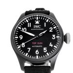 IWC Big Pilot Top Gun IW329801 (2022) - Zwart wijzerplaat 44mm Keramiek (1/6)