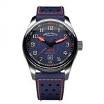 Armand Nicolet MM2 A640P-BN-P0640BO8 (2024) - Blue dial 43 mm Steel case (3/4)