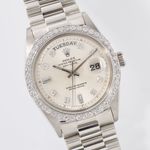 Rolex Day-Date 36 1803 (1966) - Silver dial 36 mm White Gold case (5/8)