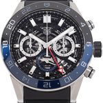 TAG Heuer Carrera CBG2A1Z.FT6157 (2020) - Black dial 45 mm Steel case (1/3)