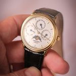 Audemars Piguet Quantieme Perpetual Calendar 25657BA (Onbekend (willekeurig serienummer)) - Wit wijzerplaat 36mm Geelgoud (3/6)