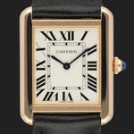 Cartier Tank Solo W5200024 (2020) - Silver dial 31 mm Rose Gold case (3/8)