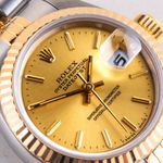 Rolex Lady-Datejust 69173 (1991) - Champagne dial 26 mm Gold/Steel case (2/8)