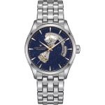 Hamilton Jazzmaster Open Heart H32705140 (2026) - Blauw wijzerplaat 42mm Staal (1/1)