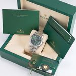 Rolex Datejust 41 126300 (Unknown (random serial)) - Green dial 41 mm Steel case (5/5)