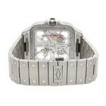 Cartier Santos WHSA0028 (2022) - Transparent dial 48 mm Steel case (4/5)