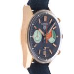 TAG Heuer Carrera CBS2241.FN8023 (2025) - Blauw wijzerplaat 39mm Roségoud (5/7)