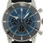 Breitling Superocean Heritage II Chronograph AB0162121C1S1 (2025) - Blue dial 44 mm Steel case (2/6)
