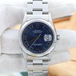 Rolex Datejust 36 16200 (Onbekend (willekeurig serienummer)) - Blauw wijzerplaat 36mm Staal (3/8)