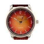 Glashütte Original Sixties 1-39-52-13-02-04 (2024) - Oranje wijzerplaat 39mm Staal (1/8)